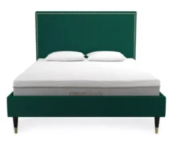 CosmoLiving Audrey Velvet King Bed -DHP Sales Store 810541049 4