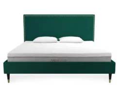 CosmoLiving Audrey Velvet King Bed -DHP Sales Store 810541050 4