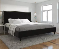 CosmoLiving Audrey Velvet King Bed -DHP Sales Store 810541052 1