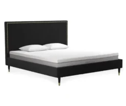 CosmoLiving Audrey Velvet King Bed -DHP Sales Store 810541052 3