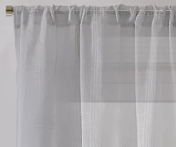 Real Living Sheer Plaid-Weave Curtain Panel 11 Real Living Sheer Plaid-Weave Curtain Panel -DHP Sales Store 810541523 3