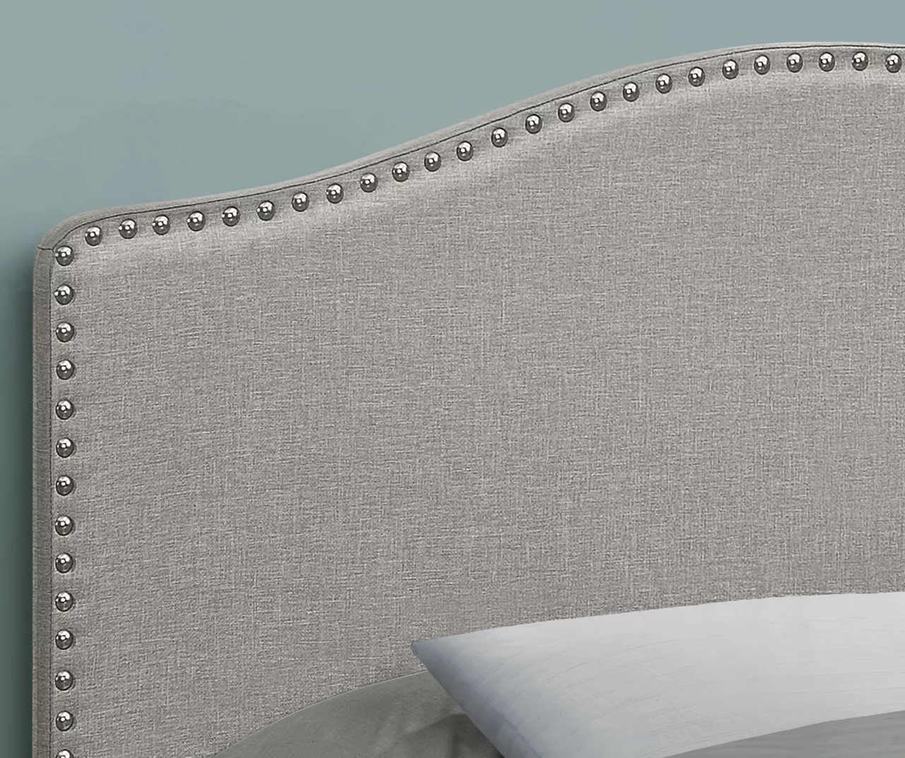 Monarch Linen Nailhead Trim Headboard 16 Monarch Linen Nailhead Trim Headboard - Image 14