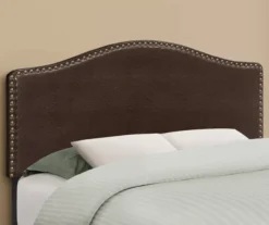 Monarch Faux Leather Button Tufted Headboard -DHP Sales Store 810542517 1