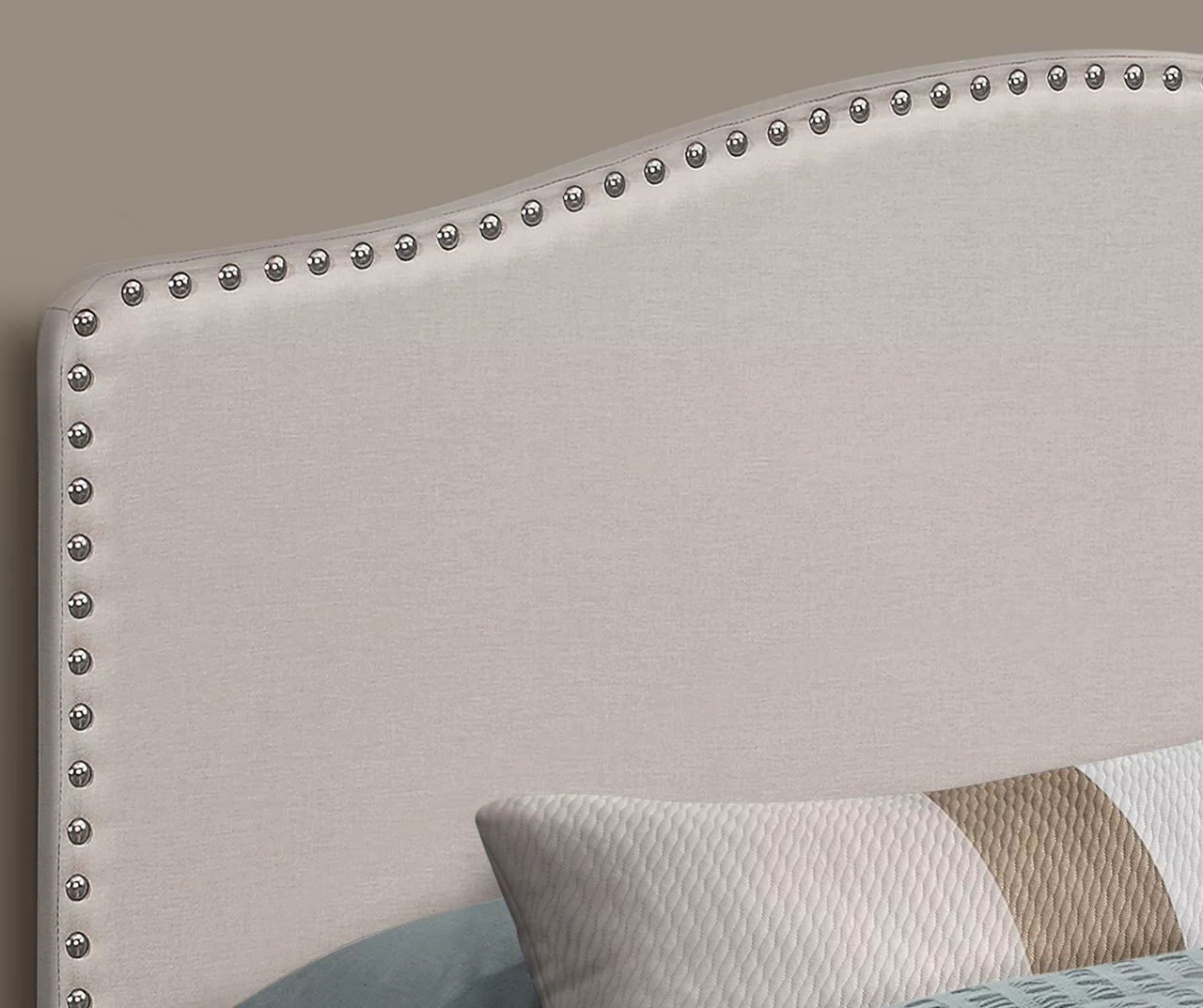 Monarch Linen Nailhead Trim Headboard 22 Monarch Linen Nailhead Trim Headboard - Image 20