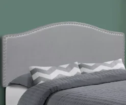 Monarch Faux Leather Button Tufted Headboard -DHP Sales Store 810542520 1