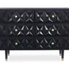 Urban Fresh Black & Gold 6-Drawer Textured Geometric Dresser -DHP Sales Store 810543103 3