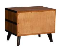 Manhattan Walnut 2-Drawer Mid-Century Wood Nightstand -DHP Sales Store 810543109 A2 4