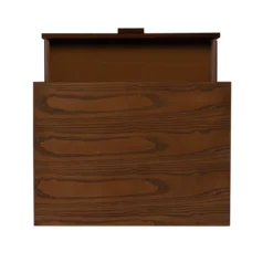 Shay Walnut 1-Drawer Wood Nightstand -DHP Sales Store 810543117 4