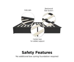 DHP Micah Gray Linen Queen Platform Bed 10 DHP Micah Gray Linen Queen Platform Bed -DHP Sales Store 810543448 3