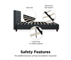 Atwater Living DHP Ryder Linen Upholstered Bed -DHP Sales Store 810543644 2