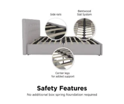 Atwater Living DHP Ryder Linen Upholstered Bed With Storage -DHP Sales Store 810543649 2