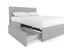 Atwater Living DHP Ryder Linen Upholstered Bed With Storage -DHP Sales Store 810543649 4