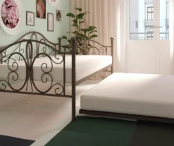 DHP Bradford Bronze Metal Twin Daybed & Trundle -DHP Sales Store 810543701 5