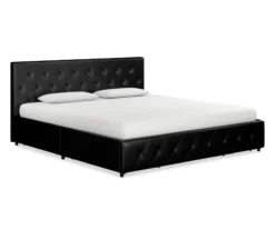 DHP Dana Faux Leather Upholstered Bed With Storage -DHP Sales Store 810543731 6