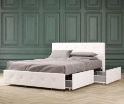DHP Dana Faux Leather Upholstered Bed With Storage -DHP Sales Store 810543734 6