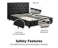 DHP Dana Faux Leather Upholstered Queen Bed 20 DHP Dana Faux Leather Upholstered Queen Bed -DHP Sales Store 810543735 2