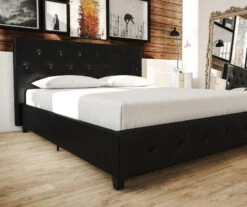 DHP Dana Faux Leather Upholstered Queen Bed 18 DHP Dana Faux Leather Upholstered Queen Bed -DHP Sales Store 810543735 6