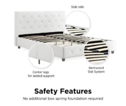 DHP Dana Faux Leather Upholstered Queen Bed 25 DHP Dana Faux Leather Upholstered Queen Bed -DHP Sales Store 810543736 2