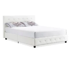 DHP Dana Faux Leather Upholstered Queen Bed 21 DHP Dana Faux Leather Upholstered Queen Bed -DHP Sales Store 810543736 4