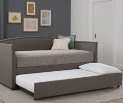 DHP Camila Gray Linen Twin Daybed 12 DHP Camila Gray Linen Twin Daybed -DHP Sales Store 810543767 5