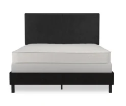 Atwater Living DHP Jazmine Black Faux Leather Upholstered Bed 37 Atwater Living DHP Jazmine Black Faux Leather Upholstered Bed -DHP Sales Store 810543813 3