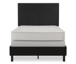 Atwater Living DHP Jazmine Black Faux Leather Upholstered Bed 27 Atwater Living DHP Jazmine Black Faux Leather Upholstered Bed -DHP Sales Store 810543814 3