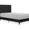 Atwater Living DHP Jazmine Black Faux Leather Upholstered Bed -DHP Sales Store 810543814 4