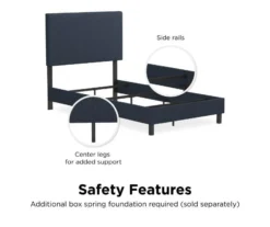 Atwater Living DHP Jazmine Linen Upholstered Queen Bed 32 Atwater Living DHP Jazmine Linen Upholstered Queen Bed -DHP Sales Store 810543817 2