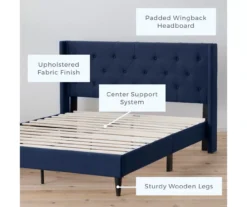 Brookside Isabelle Upholstered Wingback Bed -DHP Sales Store 810547602 810547606 810547614 810547610 2 1