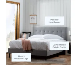 Brookside Cara Square Tufted Platform Bed -DHP Sales Store 810547644 810547649 810547659 810547654 2