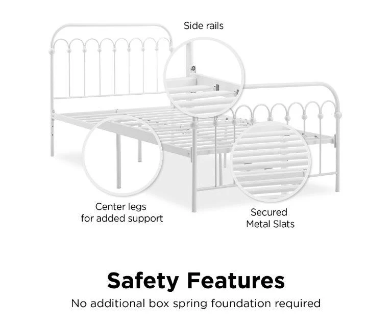 Novogratz Bright Pop Metal Bed 9 Novogratz Bright Pop Metal Bed - Image 7