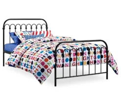 Novogratz Bright Pop Metal Bed 36 Novogratz Bright Pop Metal Bed -DHP Sales Store 810548772 2