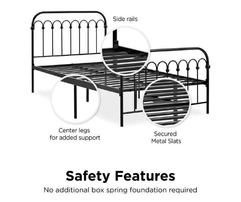 Novogratz Bright Pop Metal Bed 19 Novogratz Bright Pop Metal Bed - Image 17