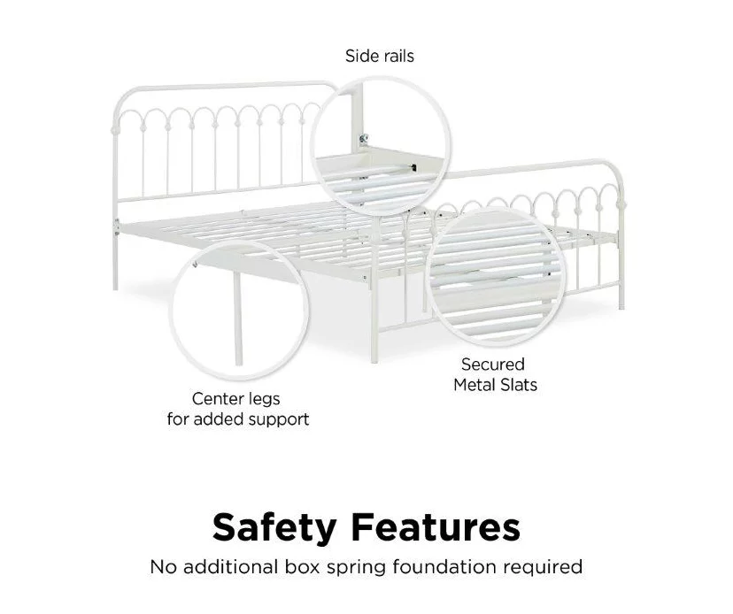 Novogratz Bright Pop Metal Bed 15 Novogratz Bright Pop Metal Bed - Image 13