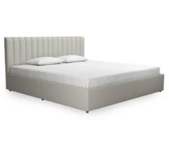 Brittany Gray Upholstered King Storage Bed 11 Brittany Gray Upholstered King Storage Bed -DHP Sales Store 810548782 4