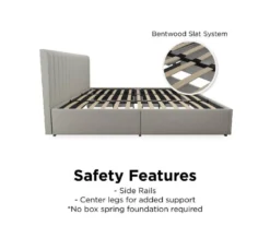 Brittany Gray Upholstered King Storage Bed 13 Brittany Gray Upholstered King Storage Bed -DHP Sales Store 810548782 6