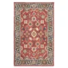 Alfio Red & Blue Bohemian Wool Area Rug 1 Alfio Red & Blue Bohemian Wool Area Rug -DHP Sales Store 810550886