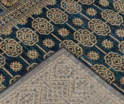 Anka Blue & Gold Persian Pile Area Rug -DHP Sales Store 810551199 4