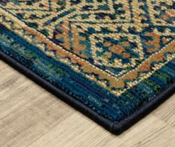 Anka Blue & Gold Persian Pile Area Rug -DHP Sales Store 810551200 1
