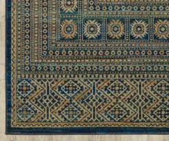 Anka Blue & Gold Persian Pile Area Rug -DHP Sales Store 810551200 2
