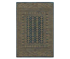 Anka Blue & Gold Persian Pile Area Rug -DHP Sales Store 810551201