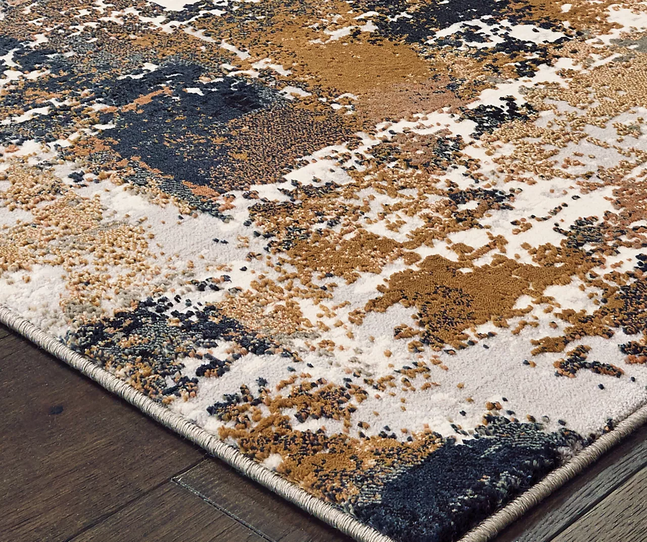 Boas Gray & Tan Textured Abstract Area Rug 17 Boas Gray & Tan Textured Abstract Area Rug - Image 15