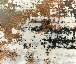 Boas Gray & Tan Textured Abstract Area Rug 37 Boas Gray & Tan Textured Abstract Area Rug -DHP Sales Store 810551225 41