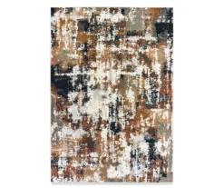 Boas Gray & Tan Textured Abstract Area Rug 26 Boas Gray & Tan Textured Abstract Area Rug -DHP Sales Store 810551229