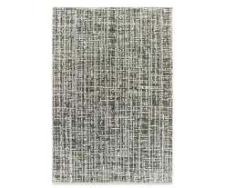 Bobak Gray Textured Geometric Area Rug -DHP Sales Store 810551243