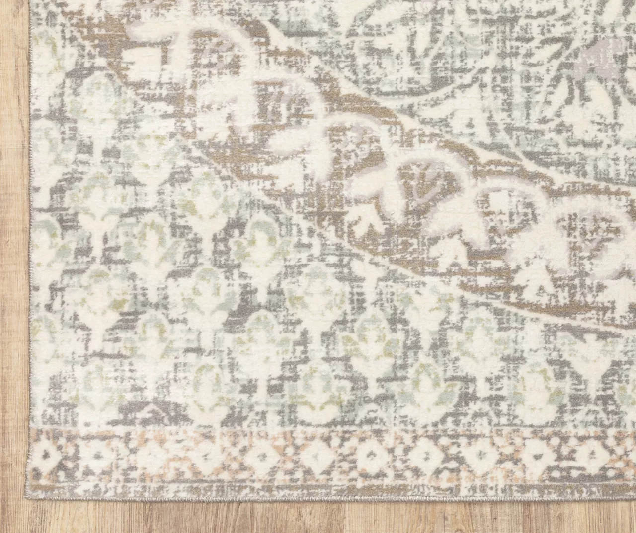 Capetah Ivory Floral Area Rug 9 Capetah Ivory Floral Area Rug - Image 7