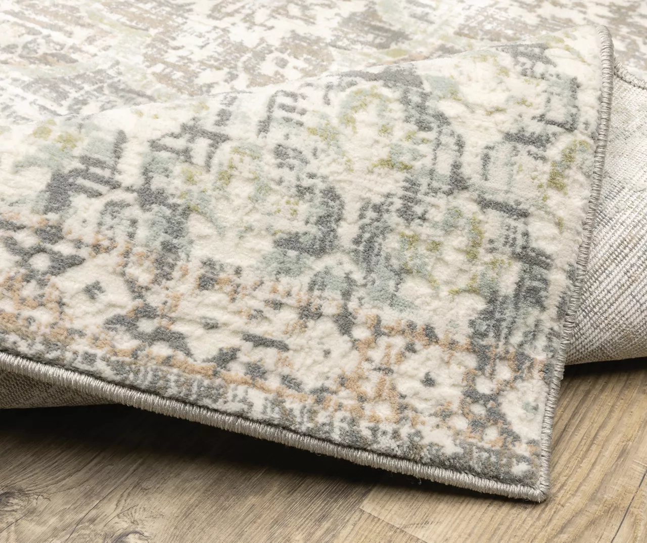Capetah Ivory Floral Area Rug 17 Capetah Ivory Floral Area Rug - Image 15