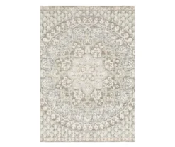 Capetah Ivory Floral Area Rug 24 Capetah Ivory Floral Area Rug -DHP Sales Store 810551282