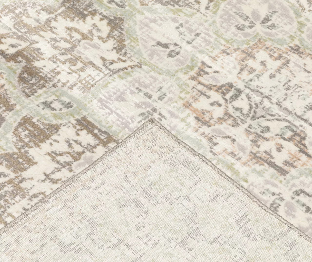 Capetah Ivory Floral Area Rug, (7.1' X 10.1') 7 Capetah Ivory Floral Area Rug, (7.1' X 10.1') - Image 5