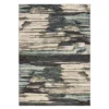 Cara Blue & White Modern Area Rug
